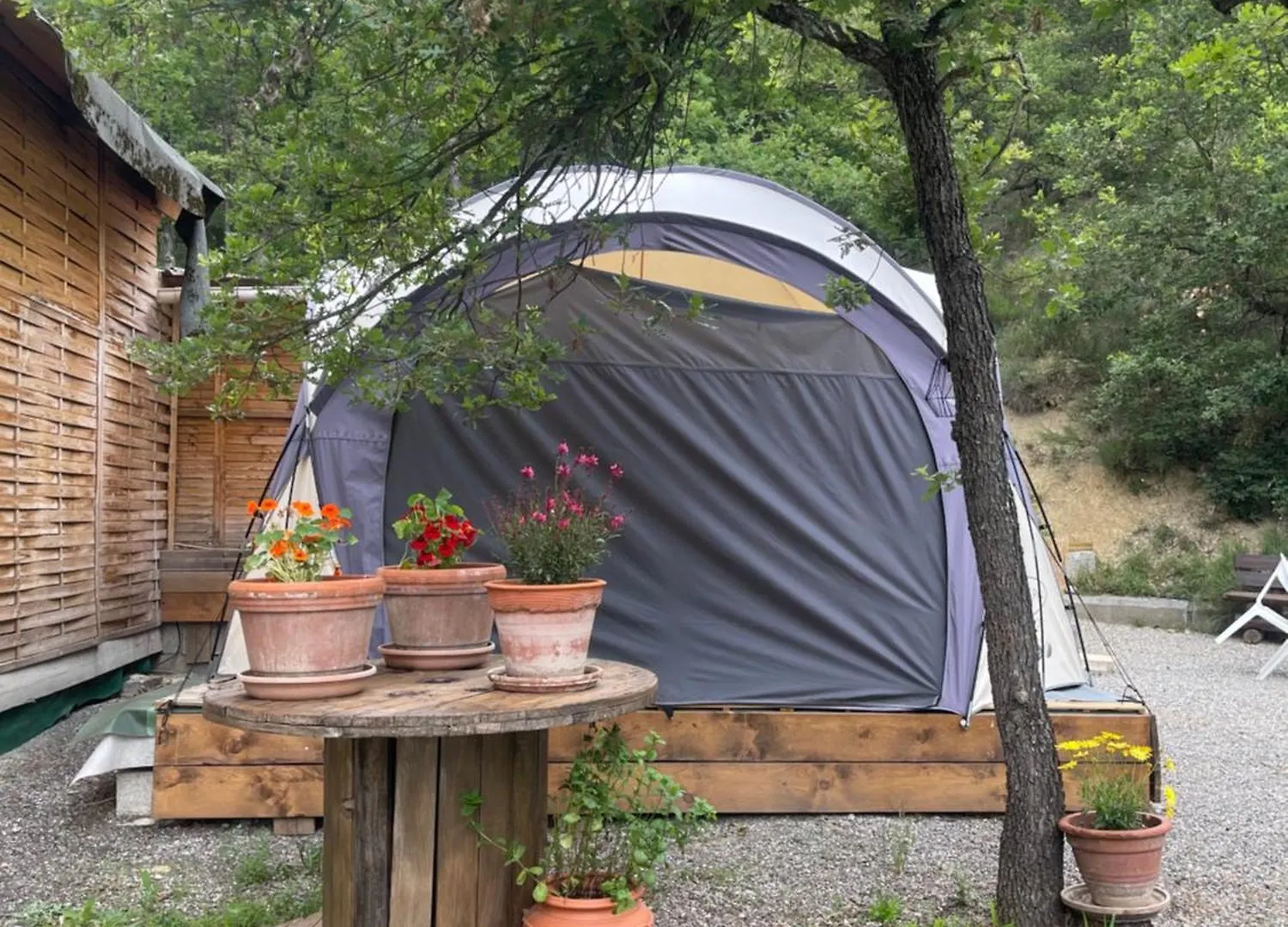 Campsite Caravanes De Provence Aiglun